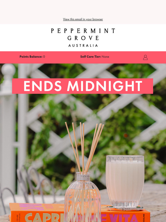 25% OFF* ENDS MIDNIGHT 🎀