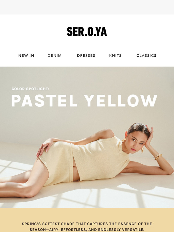 Spotlight On: Pastel Yellow