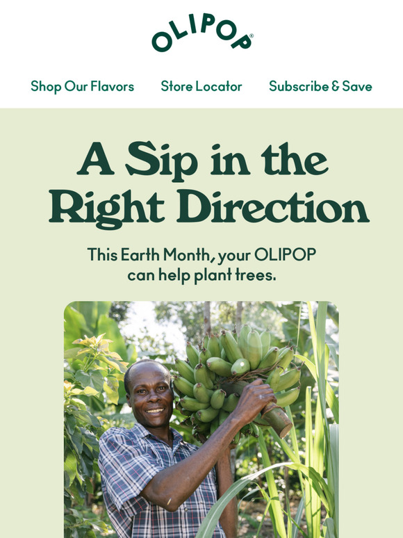You Sip, We Plant 🌎 🌱