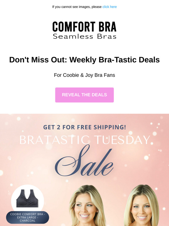 Save Big on the Bras You Love 🔥