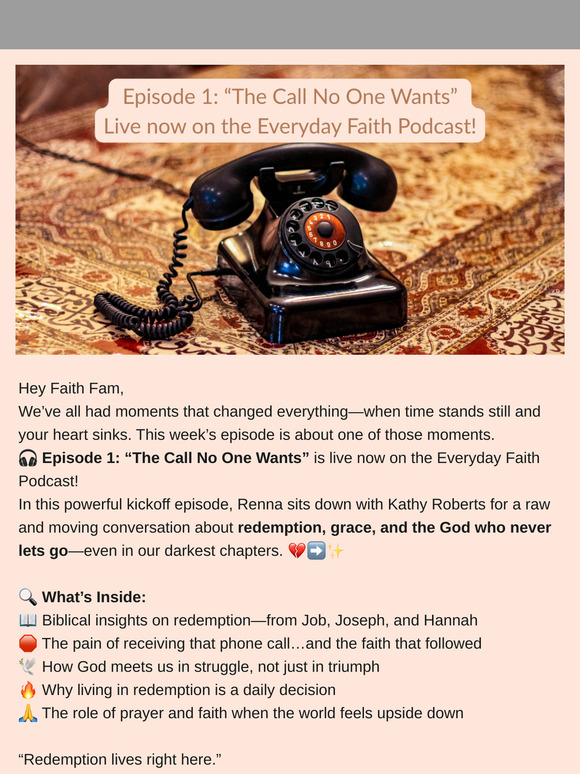 📞 The Call No One Wants—But God Was There