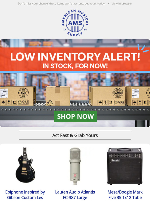 Get This Gear Before it's GONE!