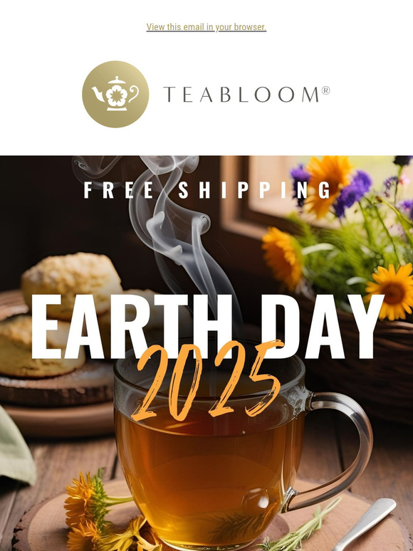 Celebrate Earth Day with Greener Tea Choices 🌿