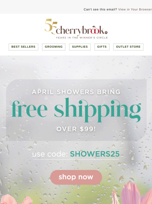 April Showers Bring Free Shipping! 🆓📦