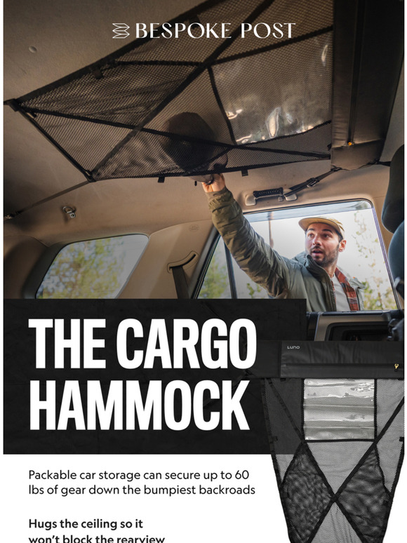 A Hammock Inside Your Car