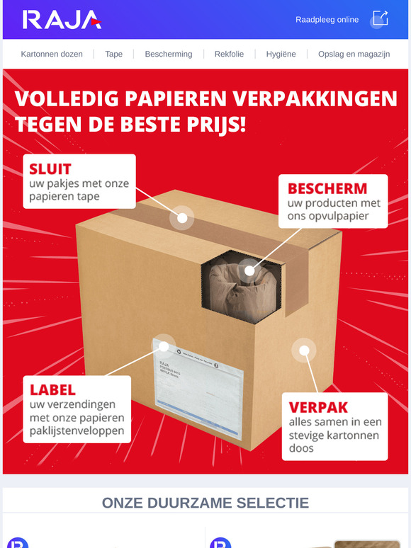 📦 Volledig verpakken met papier? Nu tegen de beste prijs!
