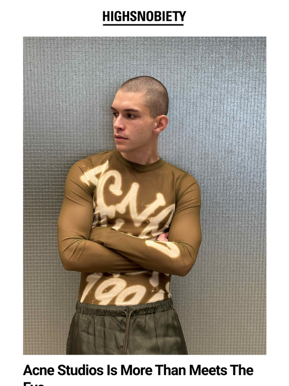 Acne Studios Is More Than Meets The Eye