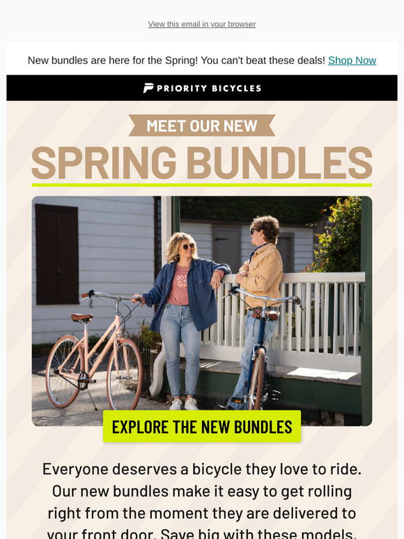 💥 New Bike + Gear Bundles Dropped Today!