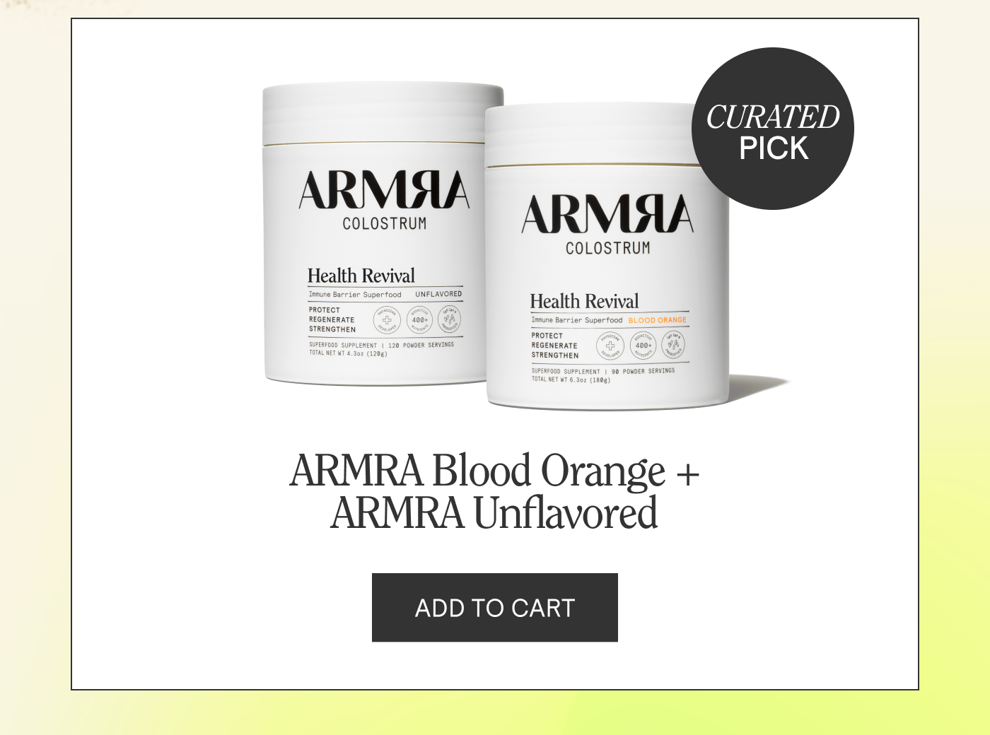 ARMRA Blood Orange