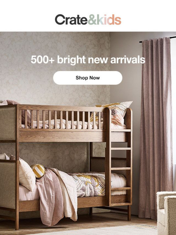 NEW! Furniture, bedding, lighting & more →