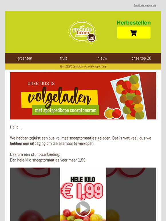 We hebben een bus vol met 🍅