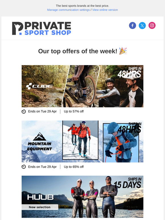 🏆 Top offers of the week!