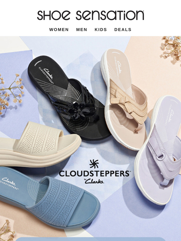 Walk on Clouds with Clarks Cloudsteppers ☁️