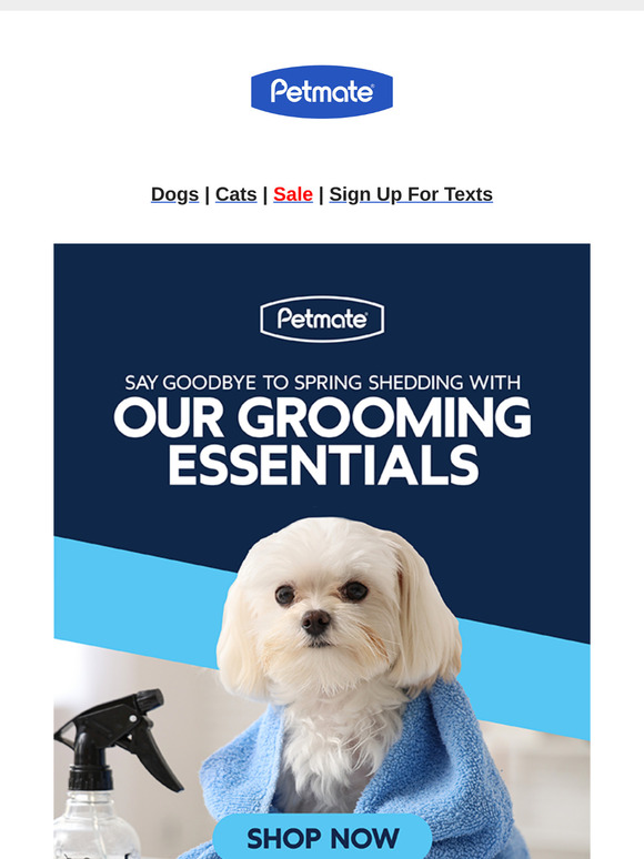 Say Goodbye to Spring Shedding – Shop Our Grooming Essentials Now! !