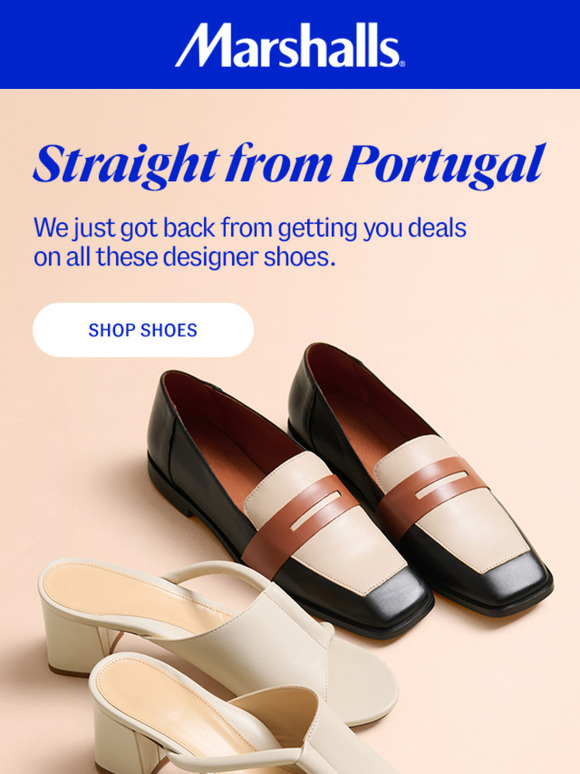 Shoes made in Italy, Spain & Portugal (!)