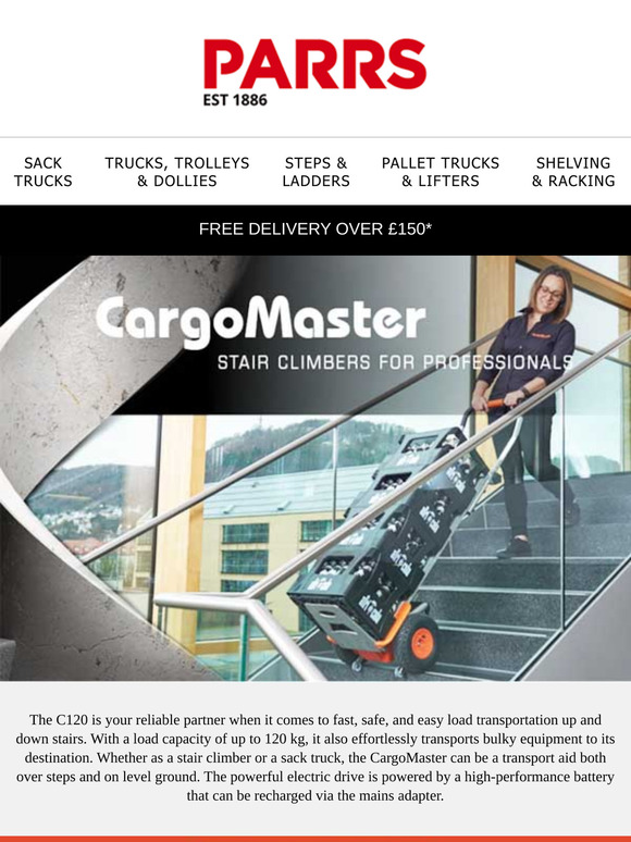Heavy Loads? Stairs? No Problem with Our Electric Sack Truck