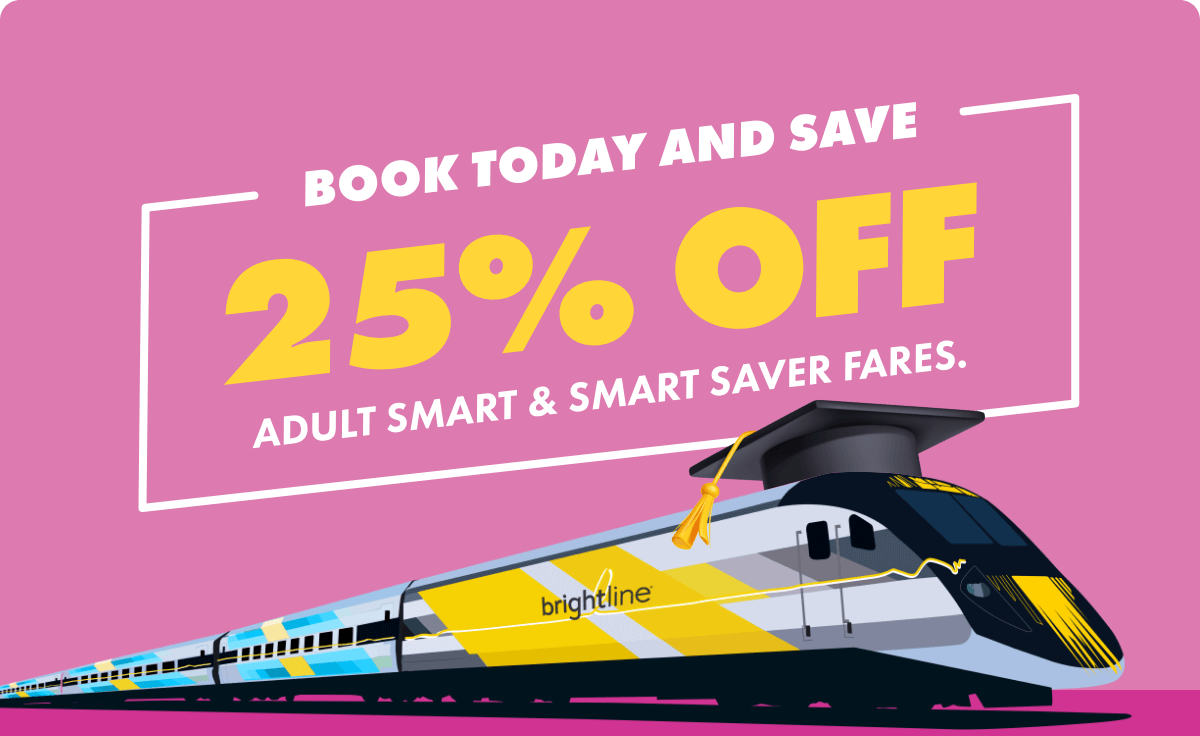 25% off Adult Smart & Smart Saver Fares