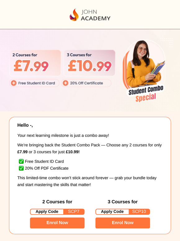 Exclusive Access: Student Combo Special Just for You