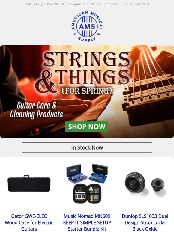 Get Your Guitars Ready for Summer Jams!