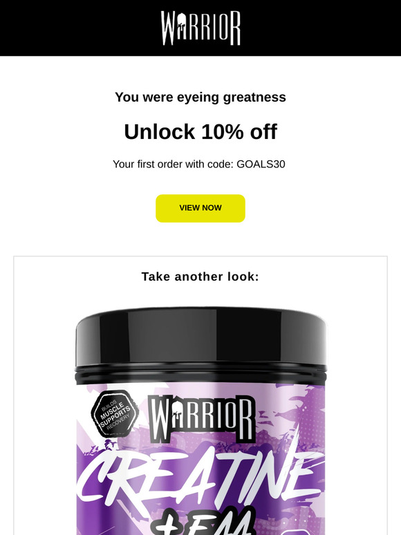 DON'T FORGET: Your items are 10% off