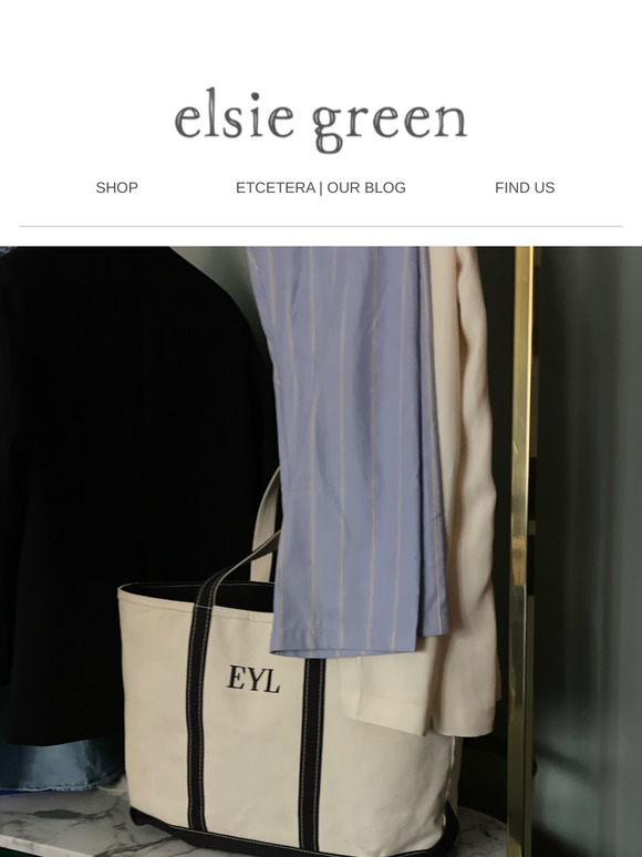 Etcetera | What's New On The Elsie Green Blog
