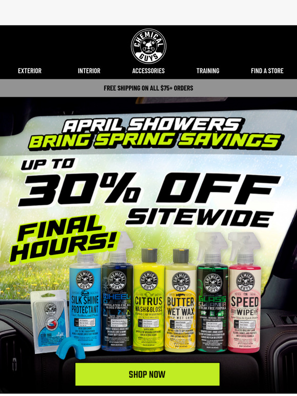 Final Hours: Up To 30% Off Ends TONIGHT!