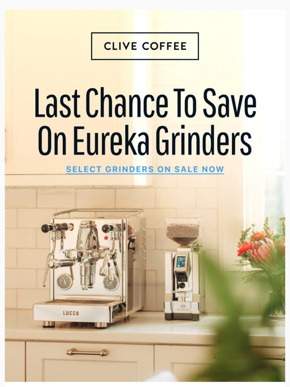 Save Big on Eureka Grinders!