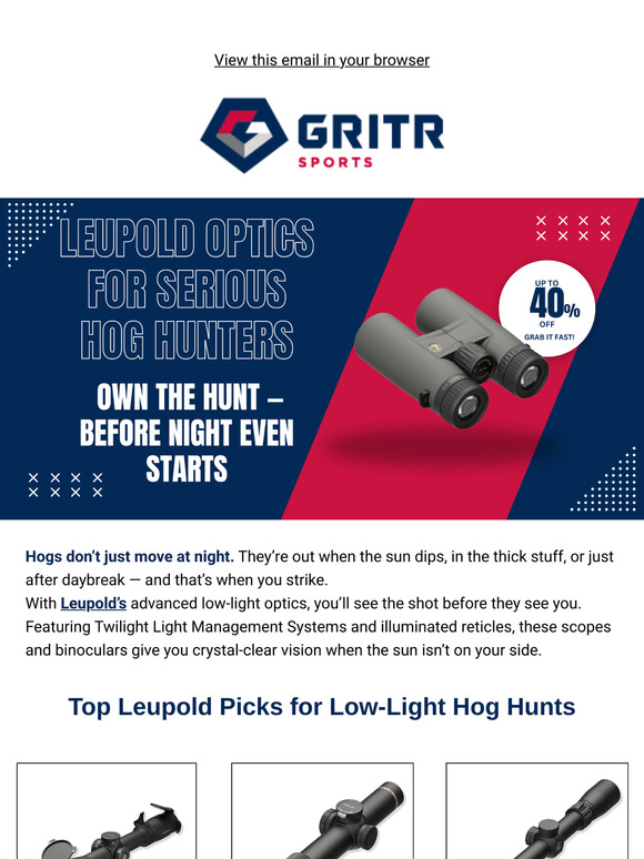🐗Get the Drop on Hogs — Before Night Falls