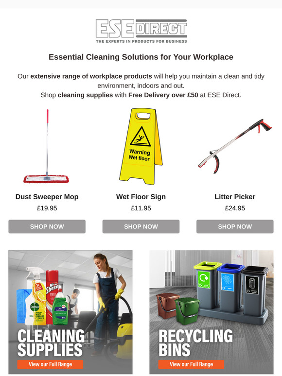 Spring Clean Essentials for Your Workplace 🌸