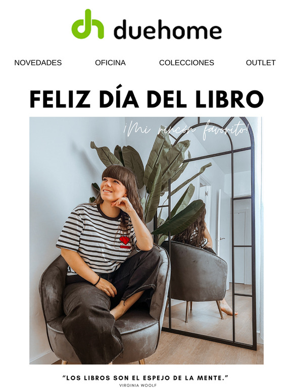 📚 ¡Feliz Día del Libro! Encuentra tu rincón de lectura ideal.