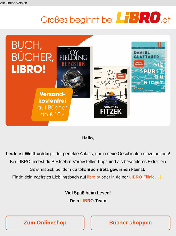 Entdecke Bestseller und Neuheiten aus der Buchwelt 📖