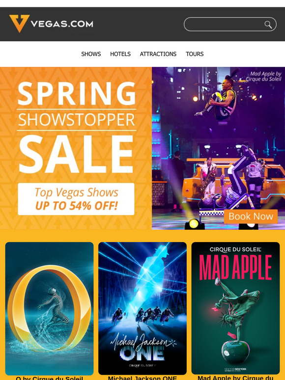 Cirque du Soleil Deals 🎪 ONE WEEK ONLY!