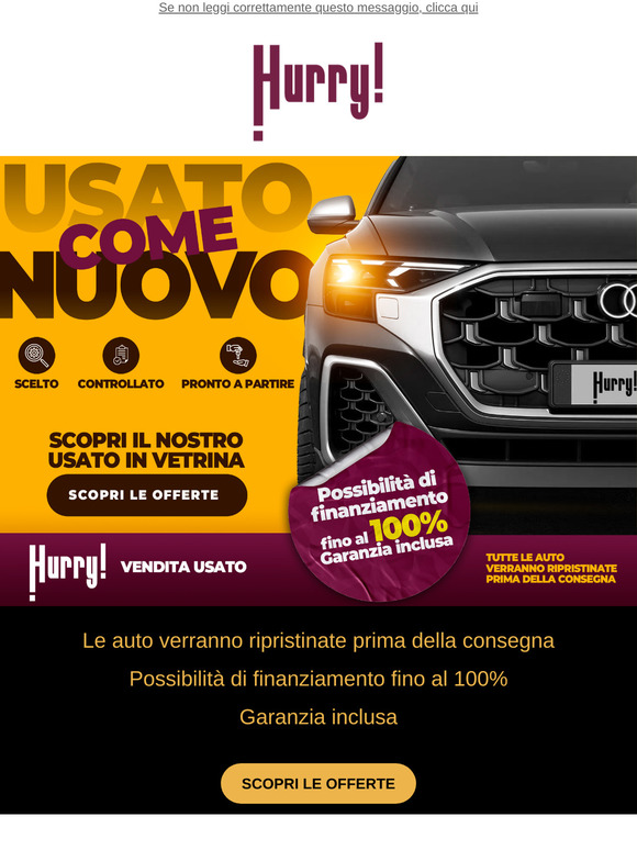 ⚡ SCELTO, CONTROLLATO, PRONTO A PARTIRE! Opel Crossland, BMW X6 e tanti altri modelli disponibili!