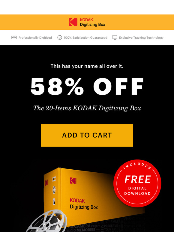 This has your name all over it (plus, it's 58% OFF!)