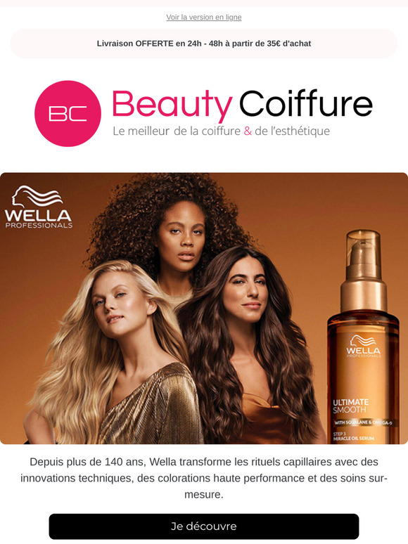 L’excellence professionnelle signée Wella ✨