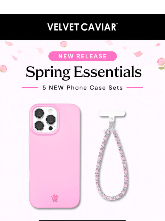 NEW DROP // 5 Phone Cases ☁️💞🧈