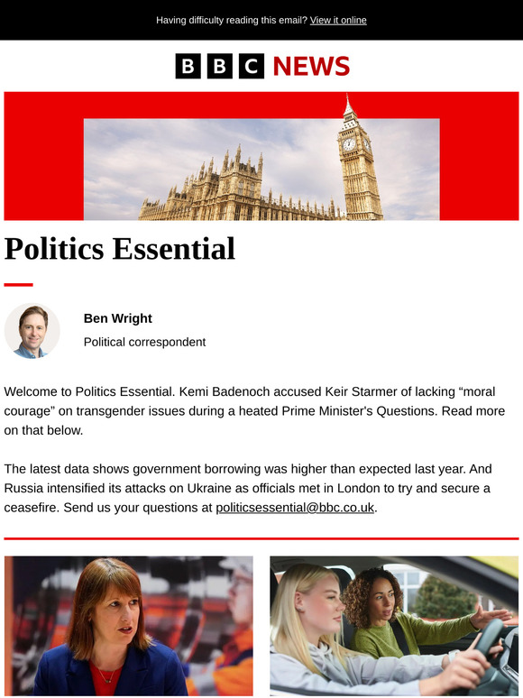 Politics Essential: Badenoch lands punch at PMQs