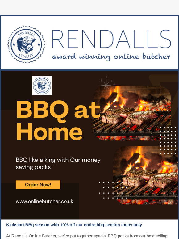 🌞🥩Sizzle into Summer: 10% Off our BBQ section