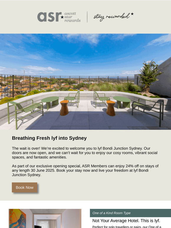 lyf Bondi Junction Sydney is Now Open – Book Your Stay Today!
