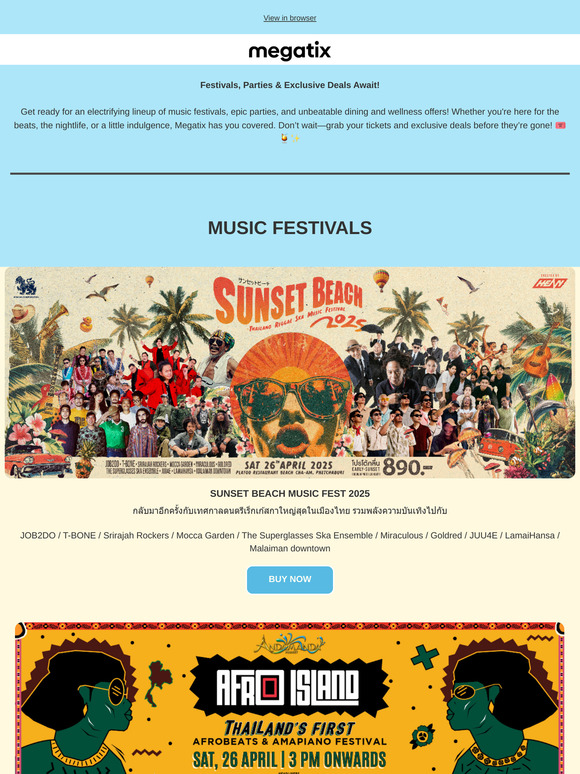 April's Grand Finale: Music events, Festivals & Dining Deals await!