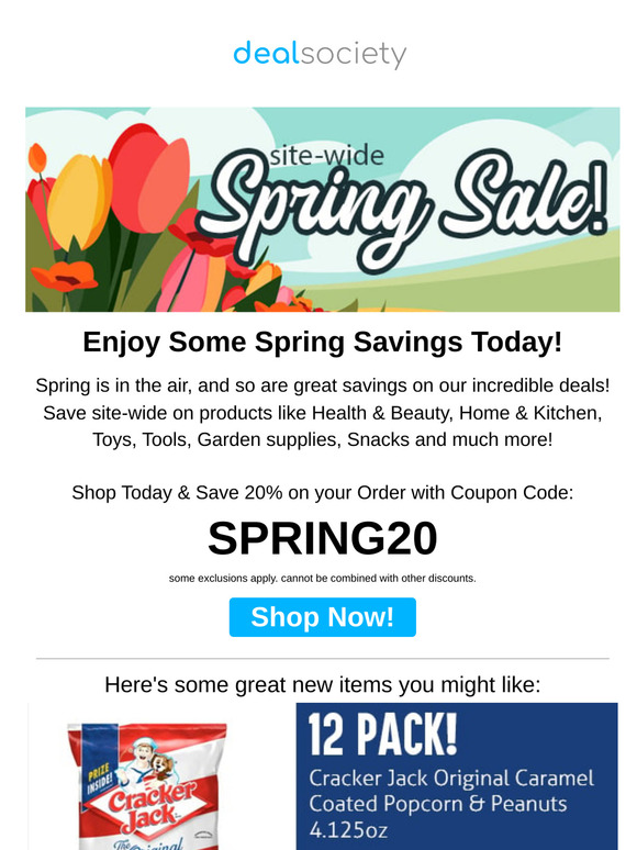 We've Got Some Great New Deals You Might Like!