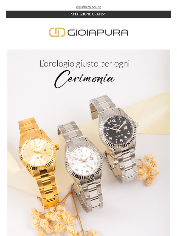 Un orologio, un grande giorno, un ricordo per sempre 💝