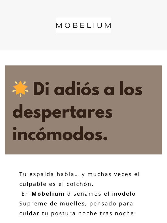 ¿Te levantas con dolor de espalda? Este colchón puede ayudarte.