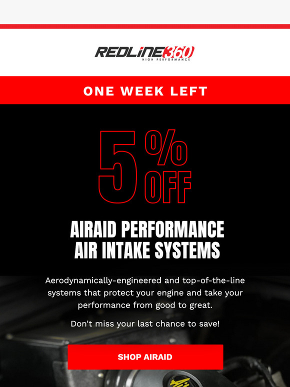 One Week Left!