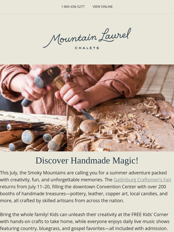 Celebrate Summer at Gatlinburg’s Craftsmen’s Fair!