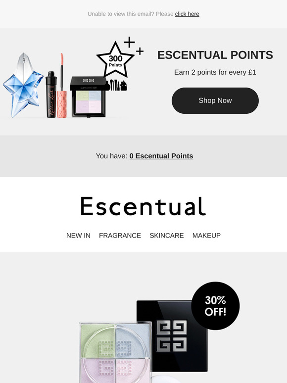 Our Gift To You: 30% Off GIVENCHY Icons!