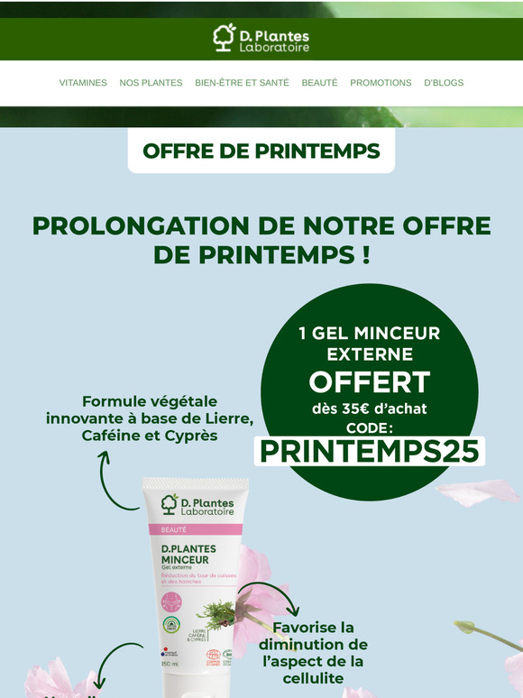 🌸 Le retour de notre offre de printemps 🔄