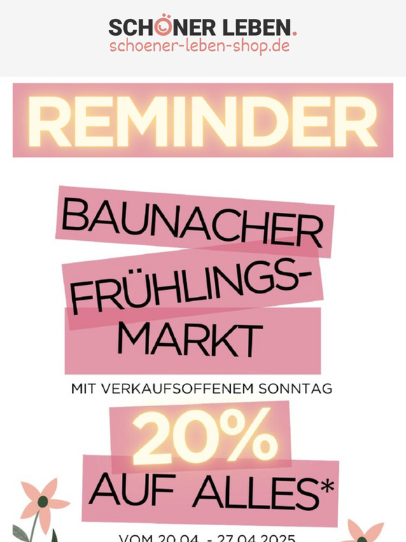 — nicht vergessen: Sichere dir 20% Rabatt! 🥳