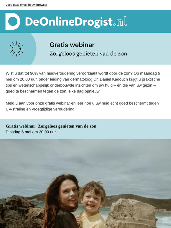 Zo beschermt u uw huid tegen de zon!