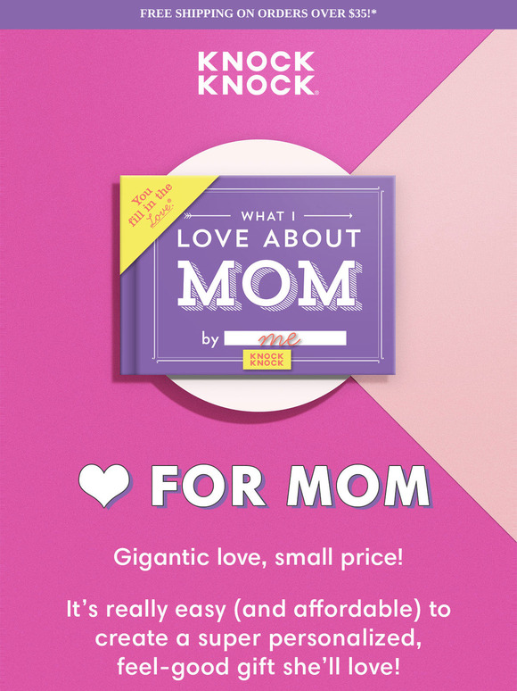 The BEST mom gift ever costs $10!